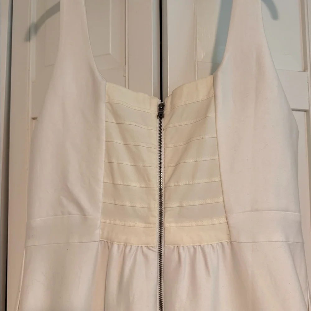 Alice + Olivia Cream Diana Midi Dress - Picture 4 of 5